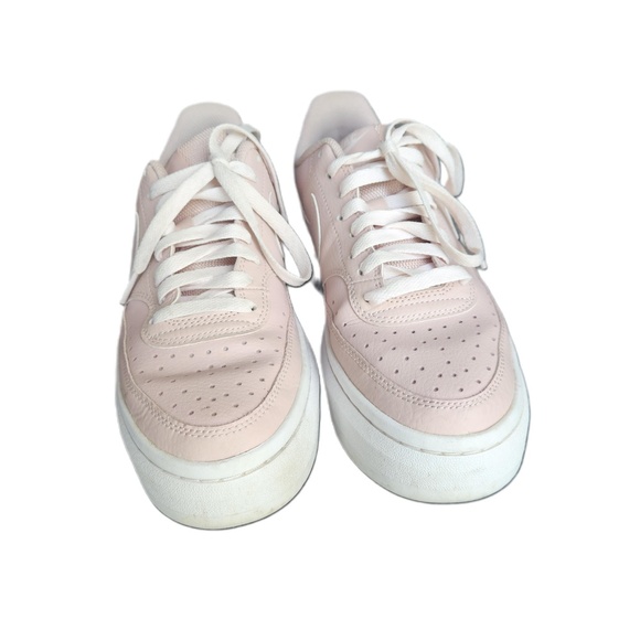 Nike Womens Pink Court Vision Alta Platform Sneakers Size 10 - Picture 4 of 7